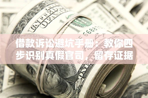 北京借款诉讼避坑手册：教你四步识别真假官司，留存证据不踩雷