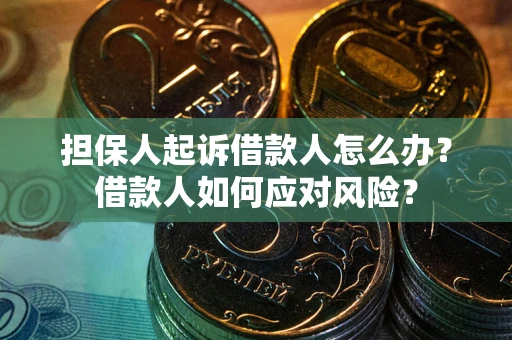 北京担保人起诉借款人怎么办？借款人如何应对风险？